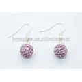 Perles en cristal de 10 mm de shamballa pour boucles d&#39;oreilles